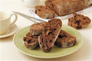 Pan de chocolate. Receta disponible.