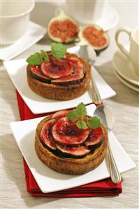 Tartaletas de higos. Receta disponible.