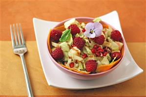 Ensalada frutal. Receta disponible.