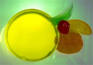 Gelatina de limon.                              