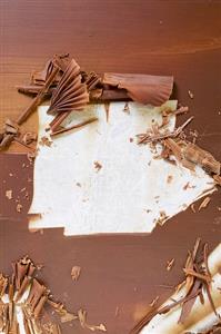 Making chocolate curls