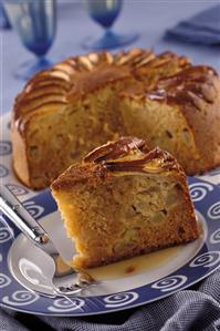 Apple and honey cake