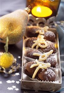 Baci d'amore (Chocolate macaroons)