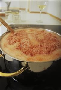 Making jam