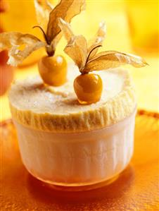 Physalis pudding