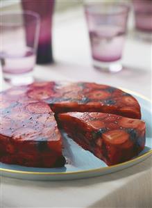 Berry jelly cake