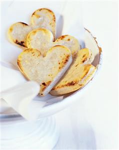 Marzipan hearts