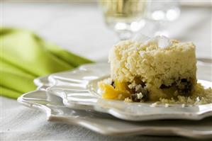 Pineapple crumble