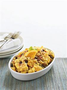 Sweet potato and orange salad
