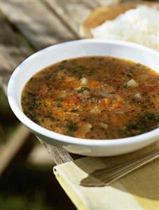 Farretto (Spelt soup, Italy)