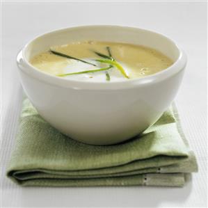 Cream of leek soup