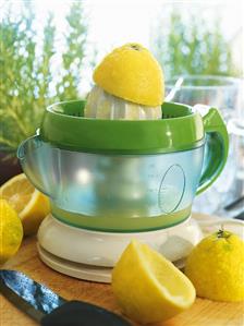 Squeezing a lemon