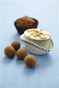 Chocolates and petit four