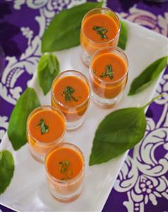 Red pepper and chilli soup