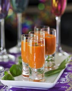 Red pepper and chilli soup