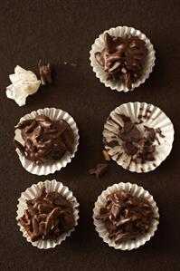Chocolate almond clusters
