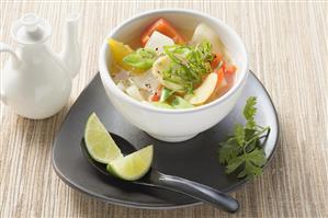 Ginger and lime soup