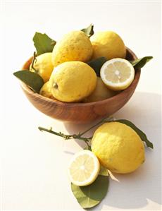 Organic lemons