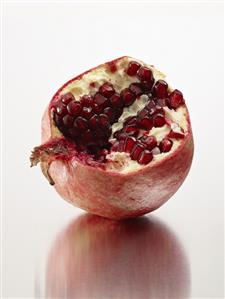 Pomegranate, broken open