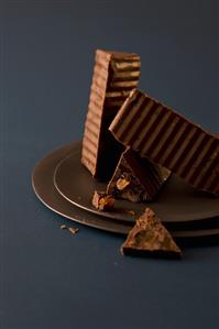 Pieces of chocolate