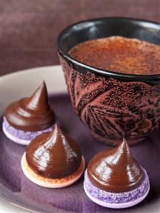 Patience a la ganache au chocolat noir (Fancies with ganache cream, France)