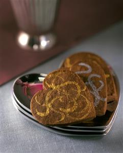 Chocolate Valentine Cookies