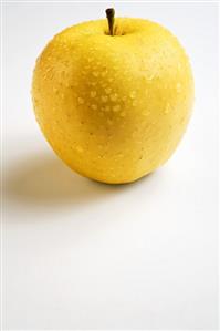 Wet Organic Yello Delicious Apple