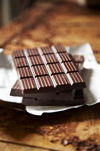 60% Cocoa Chocolate Bars on Wrapper