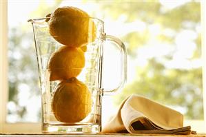 Whole Lemons in a Pitcher