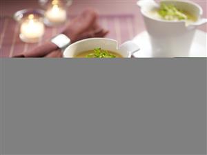 Sopa de chirivía. Receta disponible. Cocina de Navidad.