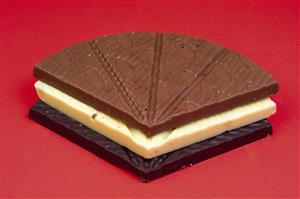Chocolate negro, blanco y con leche.